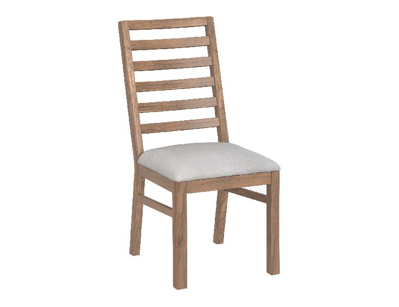 Image of Balam - Chair (Set of 2) - Light Brown / Pearl Silver