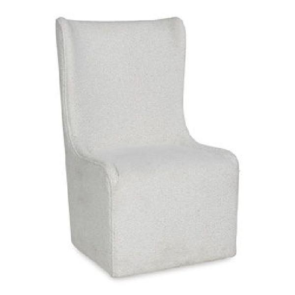 Image of Radkin - Dining Upholstered Wingback Side Chair (Set of 2) - Off White