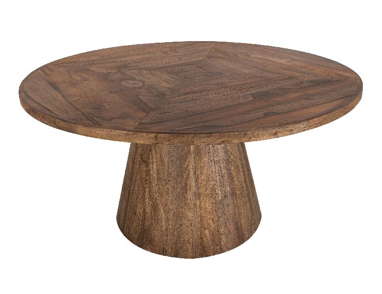 Image of Balam - Round Dining Table - Light Brown