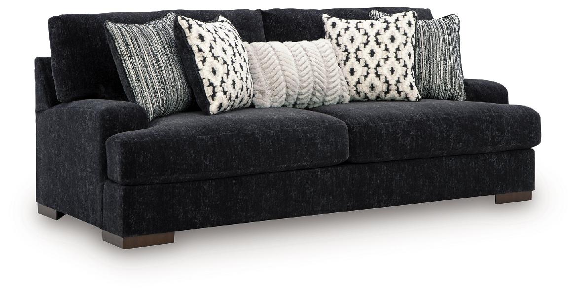 Image of Whitmore Manor - Sofa - Black Pearl