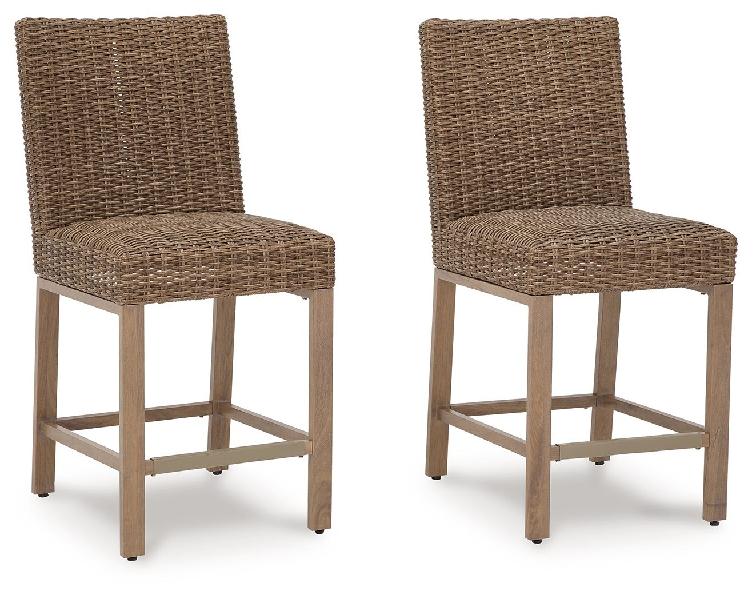 Image of Walton Bridge - Barstool (Set of 2) - Driftwood