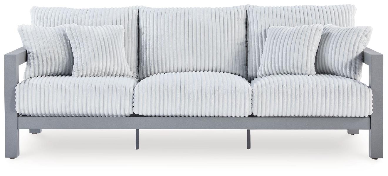 Image of Hurley Park - Sofa With Cushion - Gray