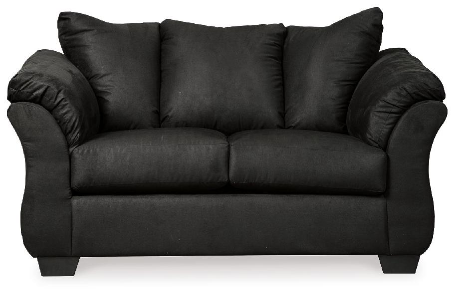 Image of Darcy - Loveseat - Black