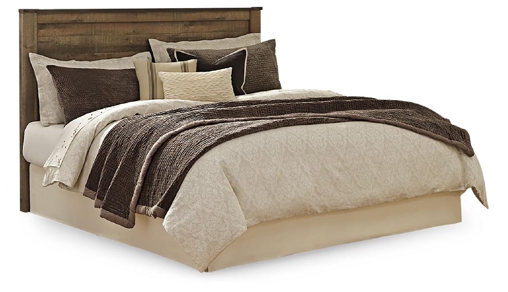Image of Trinell - King/Cal King Panel Headboard - Brown