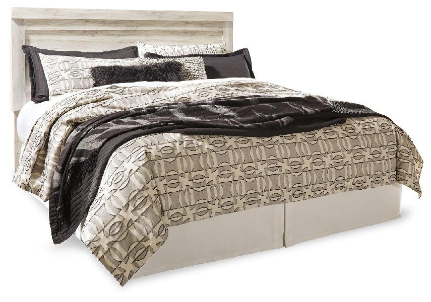 Image of Bellaby - King Panel Headboard - Whitewash