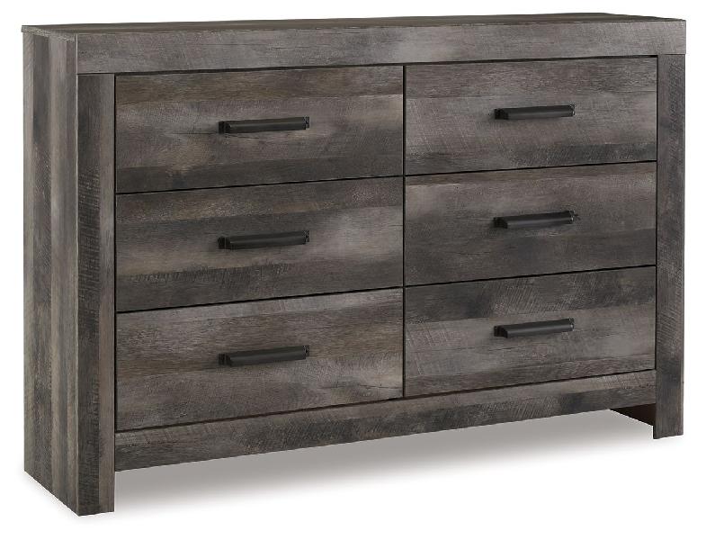 Image of Wynnlow - Six Drawer Dresser - Gray