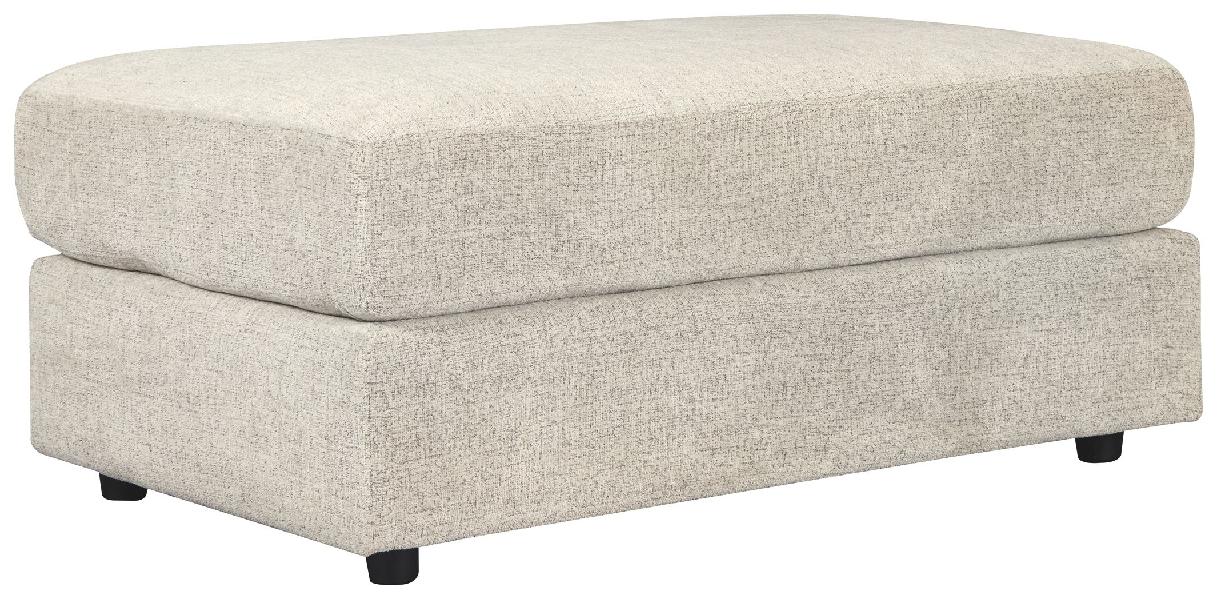 Image of Soletren - Oversized Accent Ottoman - Stone