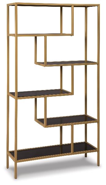 Image of Frankwell - Bookcase - Gold Finish