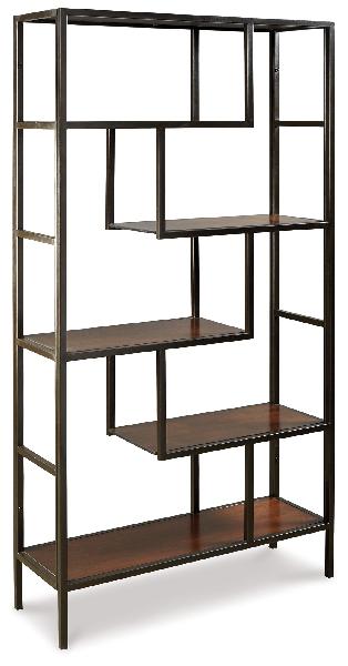 Image of Frankwell - Bookcase - Brown / Black