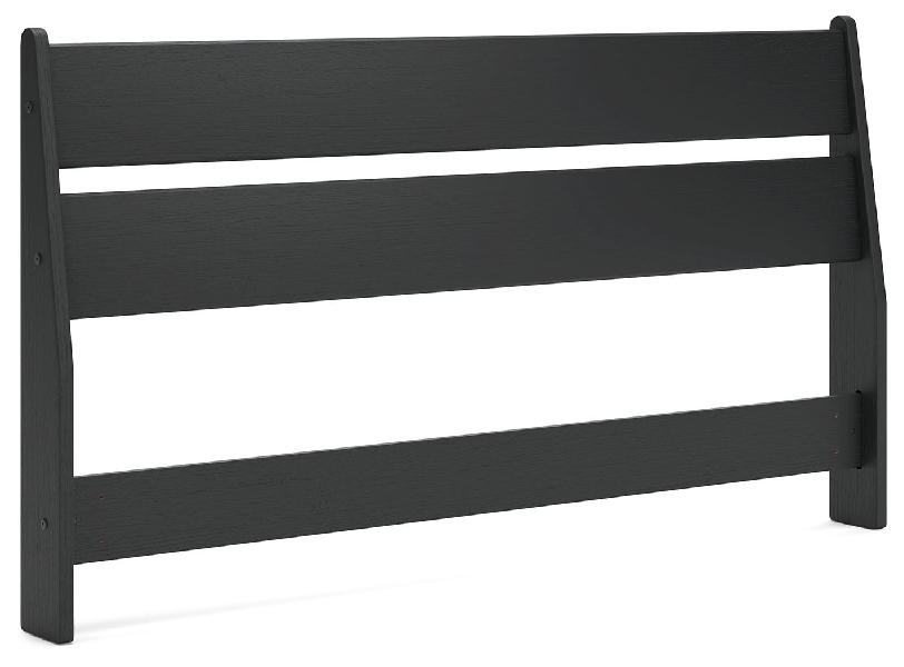 Image of Socalle - Queen Panel Headboard - Black