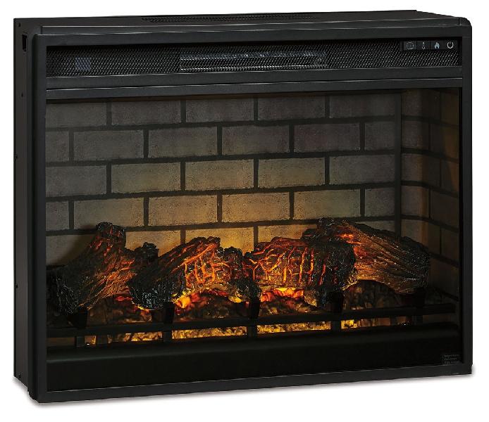 Image of Entertainment Accessories - LG Fireplace Insert Infrared - Black