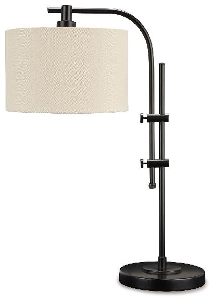 Image of Baronvale - Metal Accent Lamp  - Black