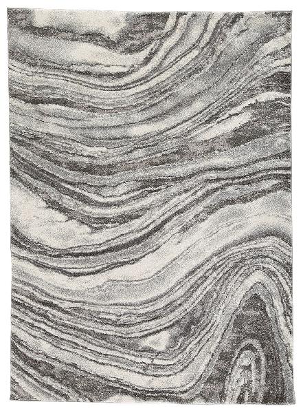 Image of Wysdale - 5' x 7' Rug - Ivory / Gray
