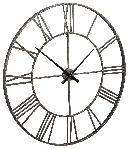 Image of Paquita - Wall Clock - Antique Silver