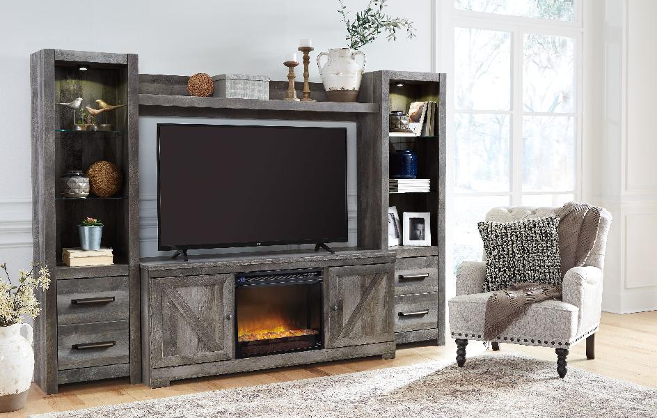 Image of Wynnlow - 5 Pc. - Entertainment Center - 63