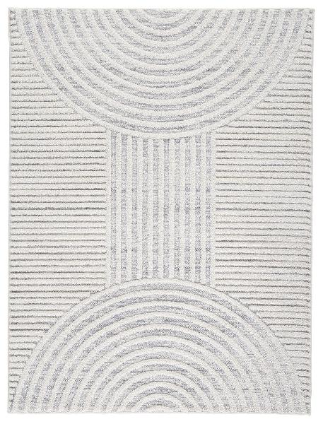 Image of Lambworth - 5' x 7' Rug - Gray / Cream