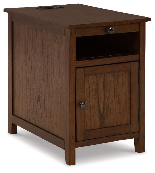 Image of Treytown - Chair Side End Table - Brown