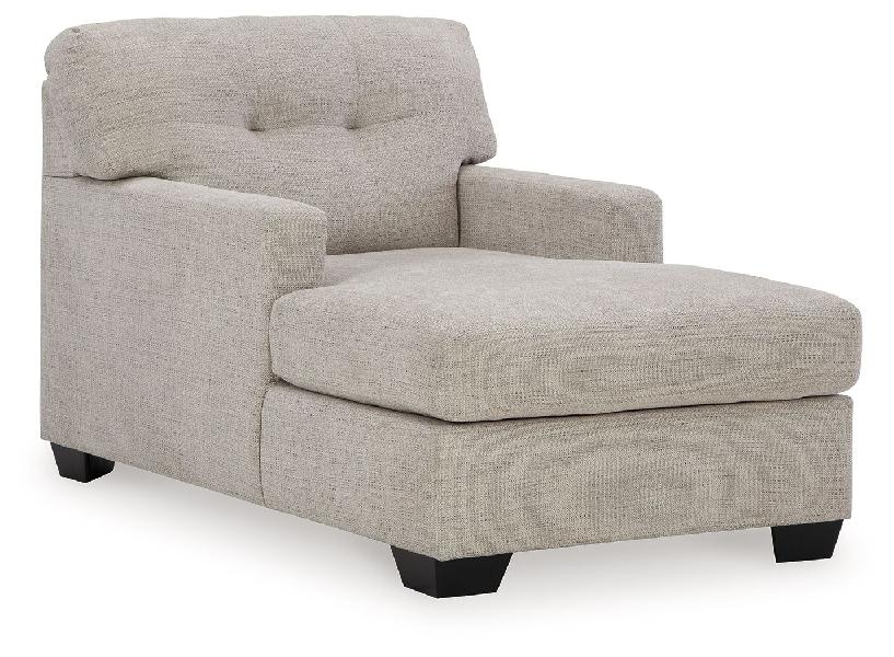 Image of Mahoney - Chaise - Pebble