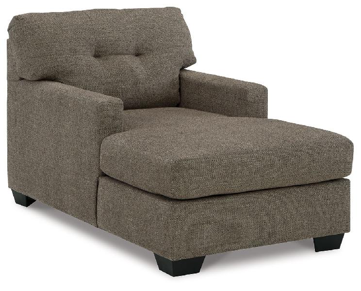 Image of Mahoney - Chaise - Chocolate