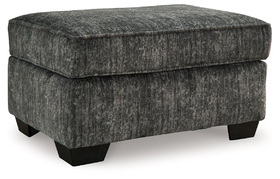 Image of Lonoke - Ottoman - Gunmetal