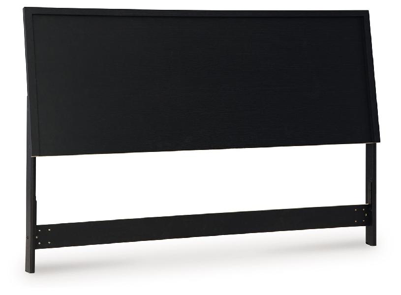 Image of Danziar - King Panel Headboard - Black