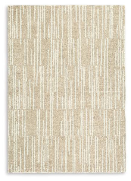 Image of Ardenville - 5' x 7' Rug - Tan / Cream