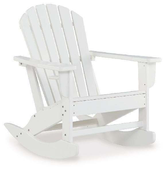 Image of Sundown Treasure - Rocking Chair - White