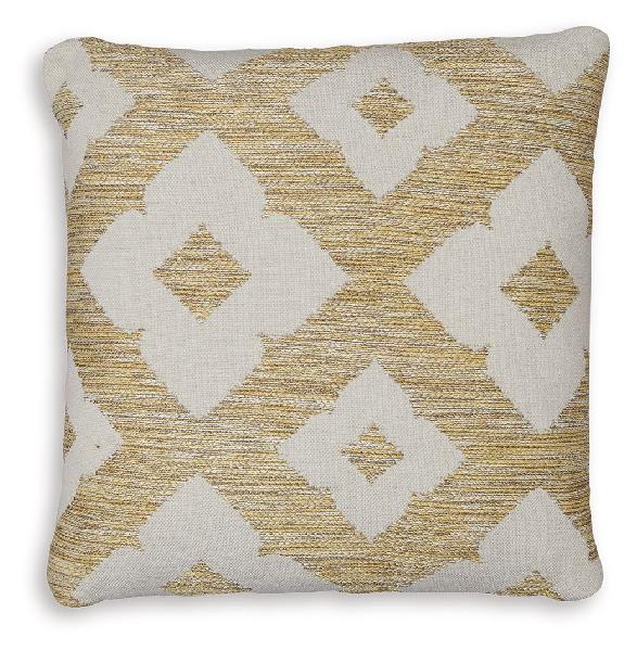 Image of Brockner Next-Gen Nuvella - Pillow (Set of 4) - Brown / Yellow