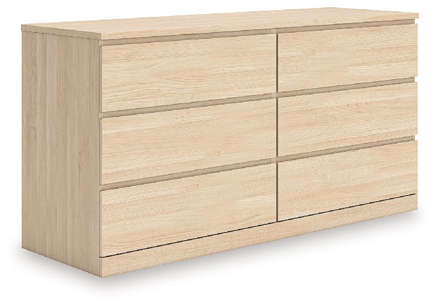 Image of Onita - Six Drawer Dresser - Natural