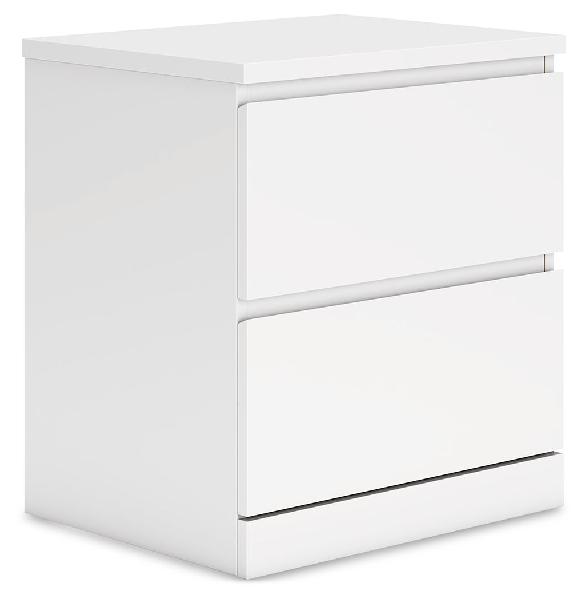 Image of Onita - Two Drawer Night Stand - White