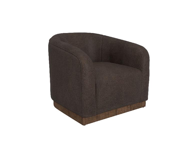 Image of Suomi - Comfort Arm Chair - Chocolate Brown