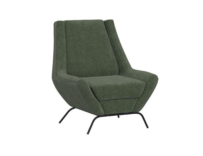 Image of Tyne - Arm Chair - Olive Green