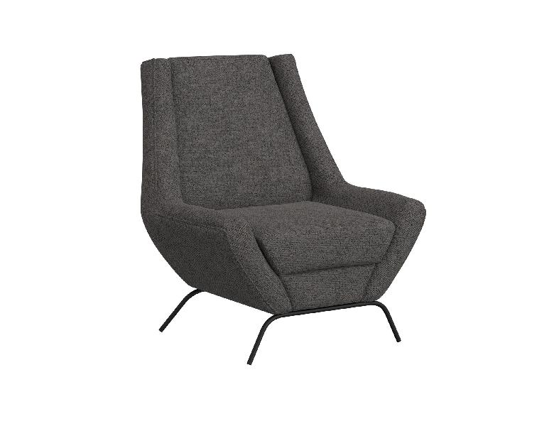 Image of Tyne - Arm Chair - Iron Gray