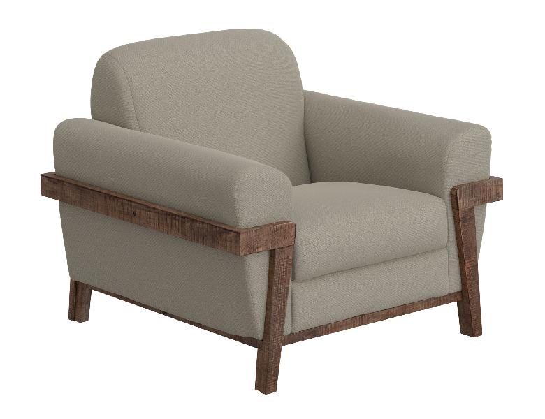 Loft - Arm Chair - Almond Gray