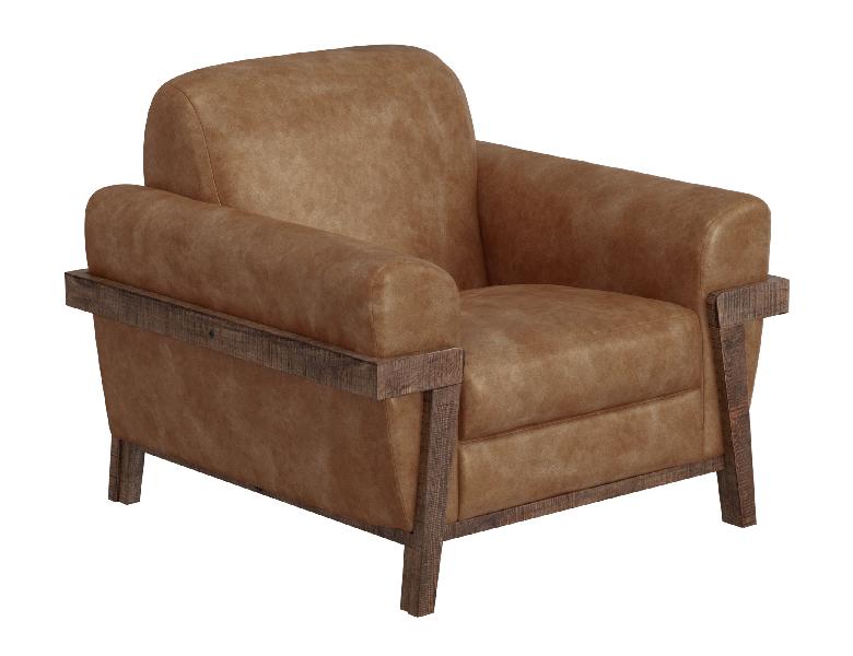 Loft - Arm Chair - Caramel Color