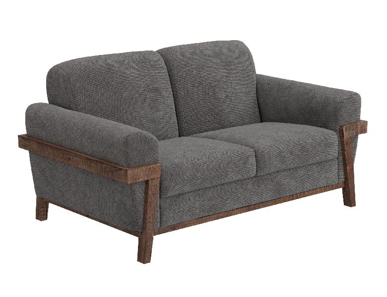 Image of Loft - Loveseat - Iron Gray