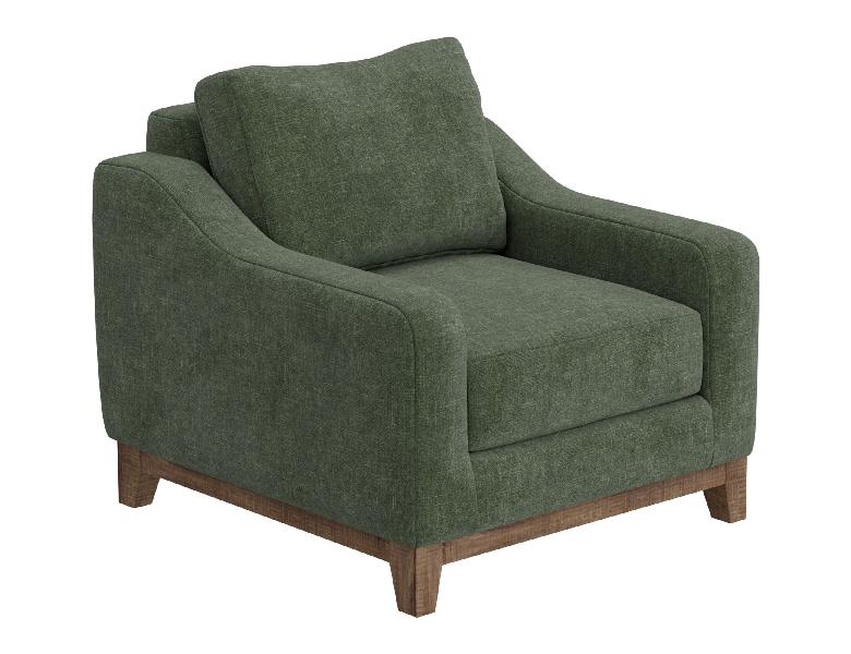 Image of Olivo - Arm Chair - Olive Green