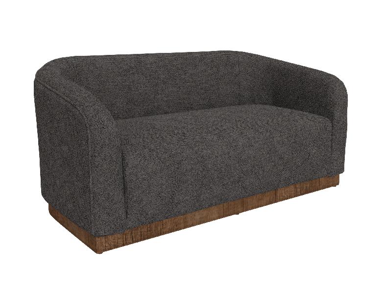 Image of Suomi - Loveseat - Iron Gray