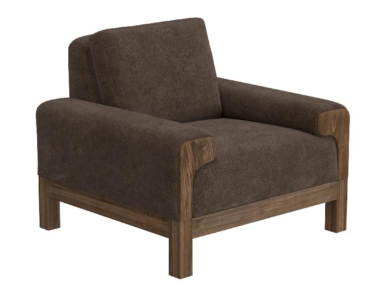 Image of Sedona - Premium Comfort Arm Chair - Chocolate Brown
