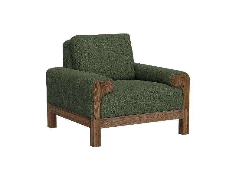 Image of Sedona - Arm Chair - Olive Green