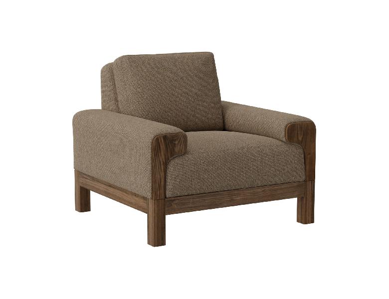 Image of Sedona - Arm Chair - Brown Camel