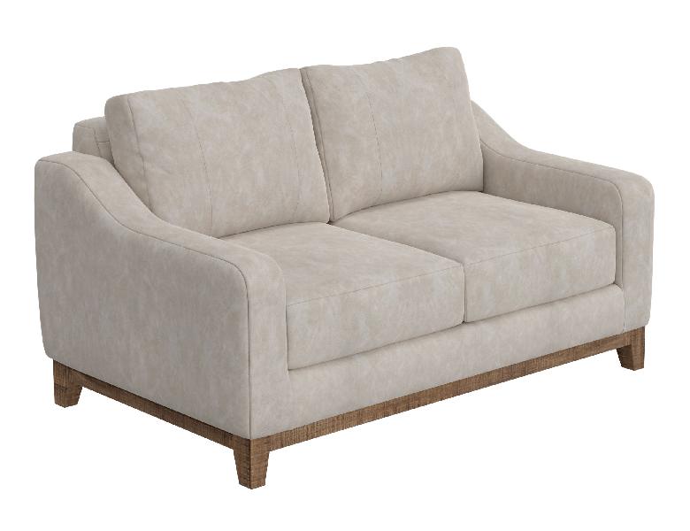 Image of Olivo - Modern Comfort Loveseat - Marfil