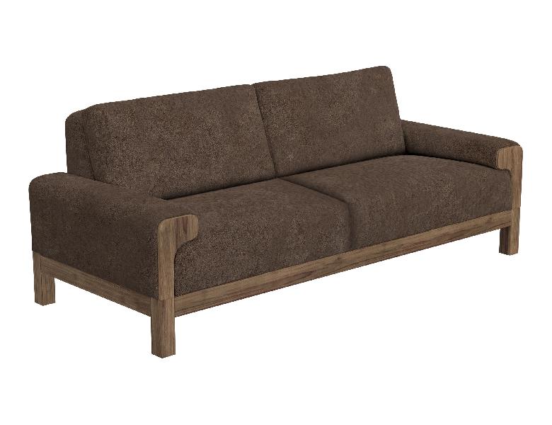 Image of Sedona - Premium Comfort Sofa - Chocolate Brown