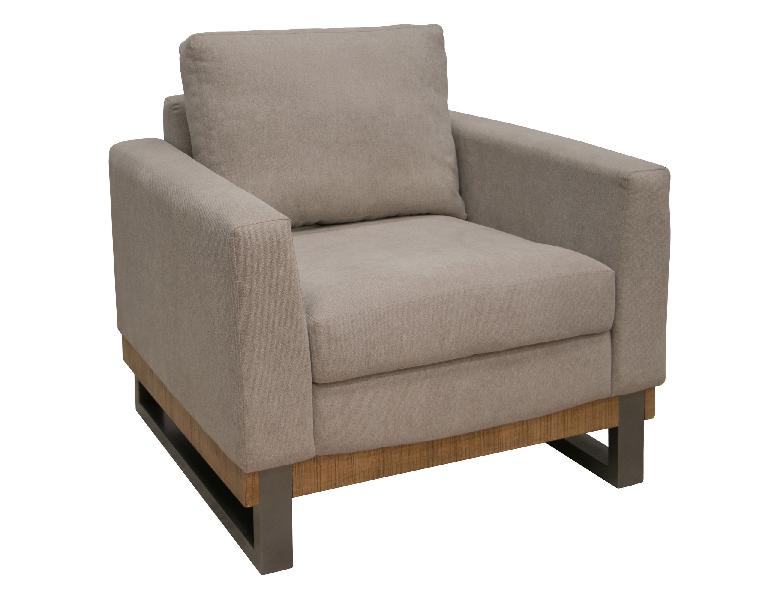 Image of Mita - Arm Chair - Almond Gray