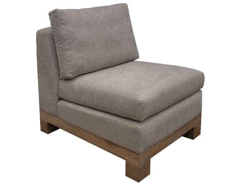 Image of Samba - Armless Chair - Almond Gray