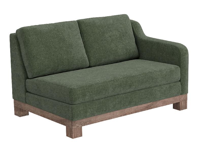 Image of Samba - Loveseat - Olive Green