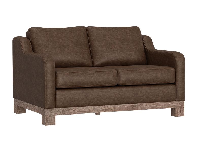 Image of Samba - Loveseat - Chocolate Brown