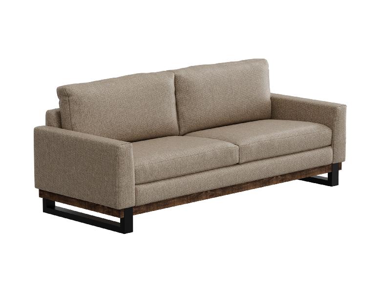 Image of Blackburn - Sofa - Brown Camel