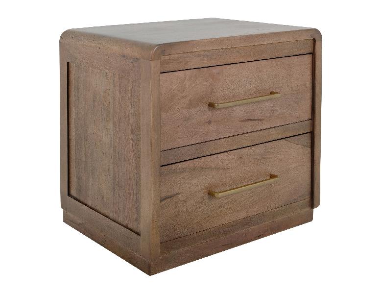 Image of Mezquite - Nightstand - Mezquite Brown