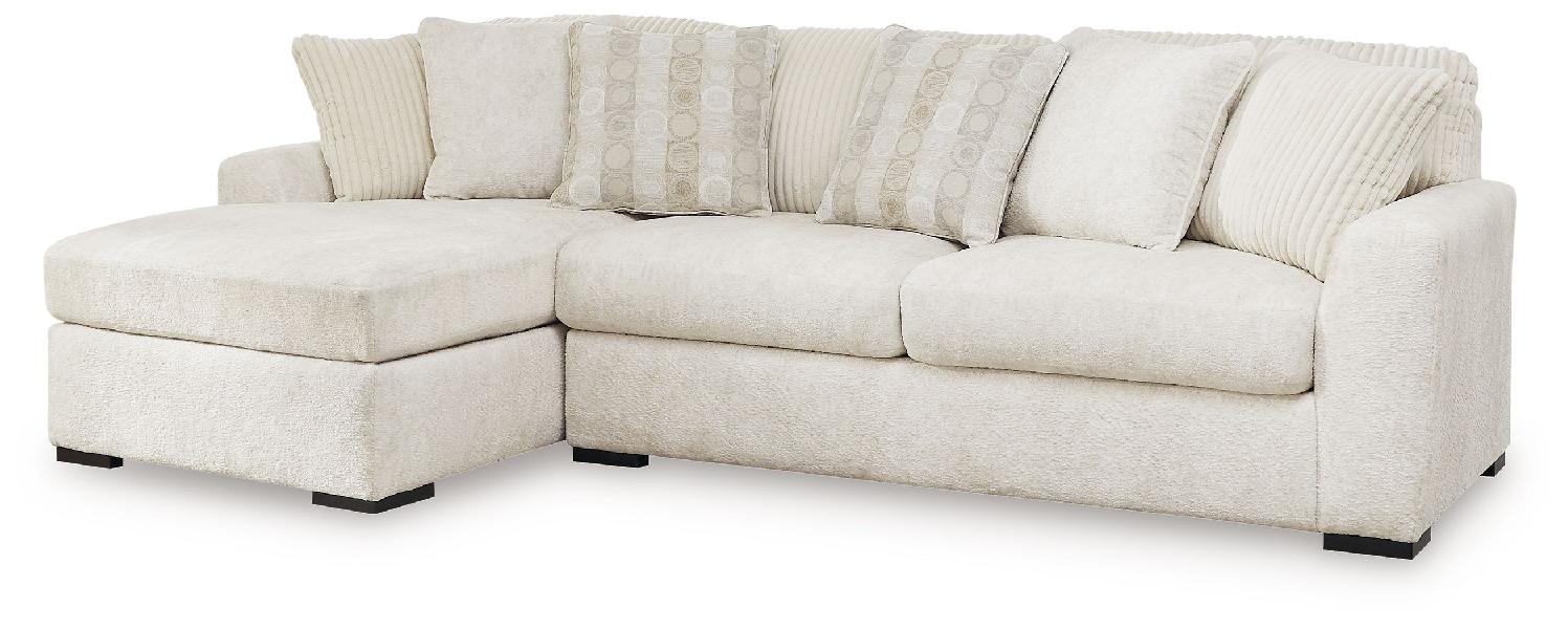 Image of Chessington - 2-Piece Sectional With Laf Corner Chaise - Ivory